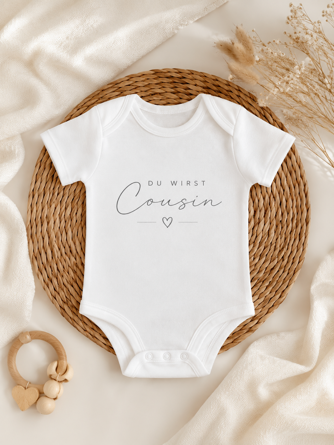 Du wirst Cousin | Babybody Schwangerschaft verkünden