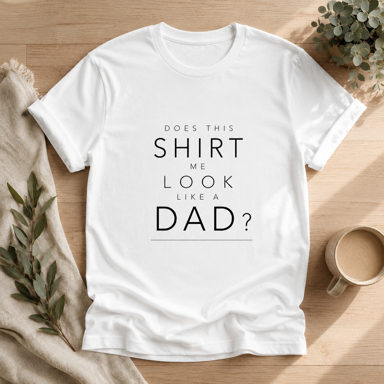 Does This Shirt Look Like a Dad? Shirt / Lustiges Papa Shirt / Schwangerschaftsverkündung /