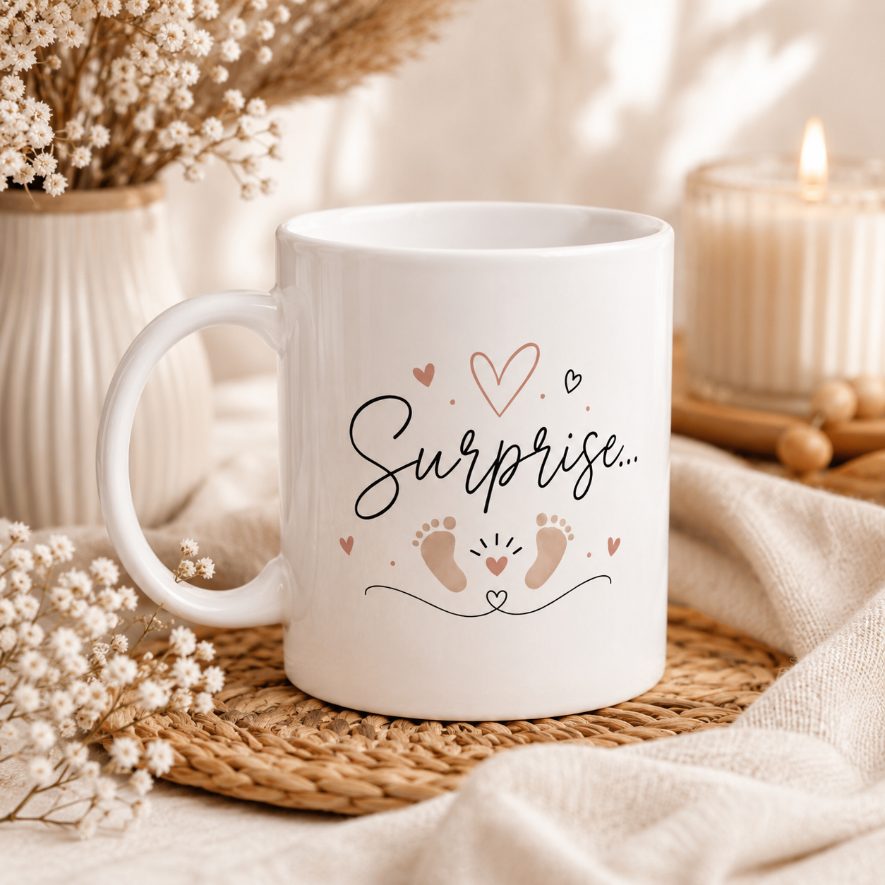 Surprise Tasse | Schwangerschaft verkünden