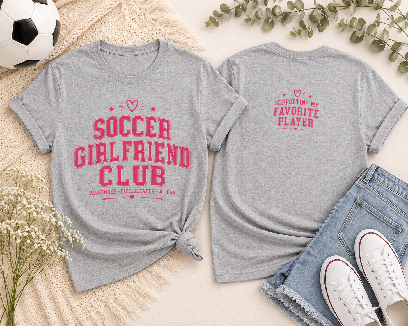 Soccer Girlfriend Club Shirt
