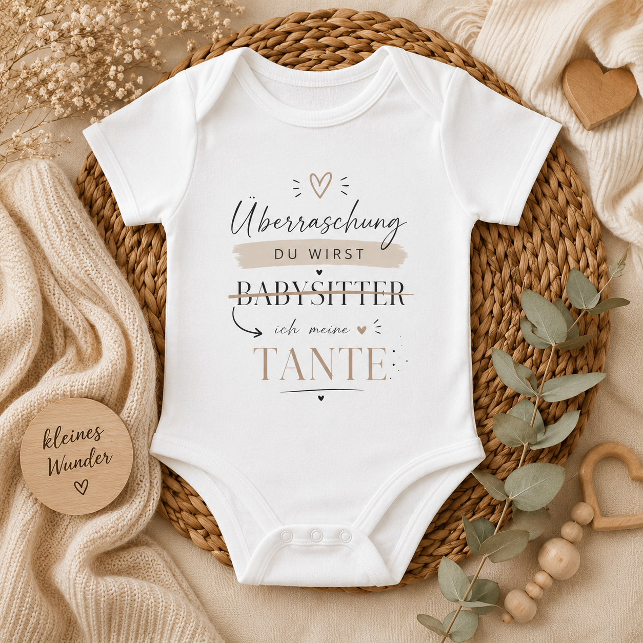 Ueberraschung! Du wirst Babysitter ich meine Tante