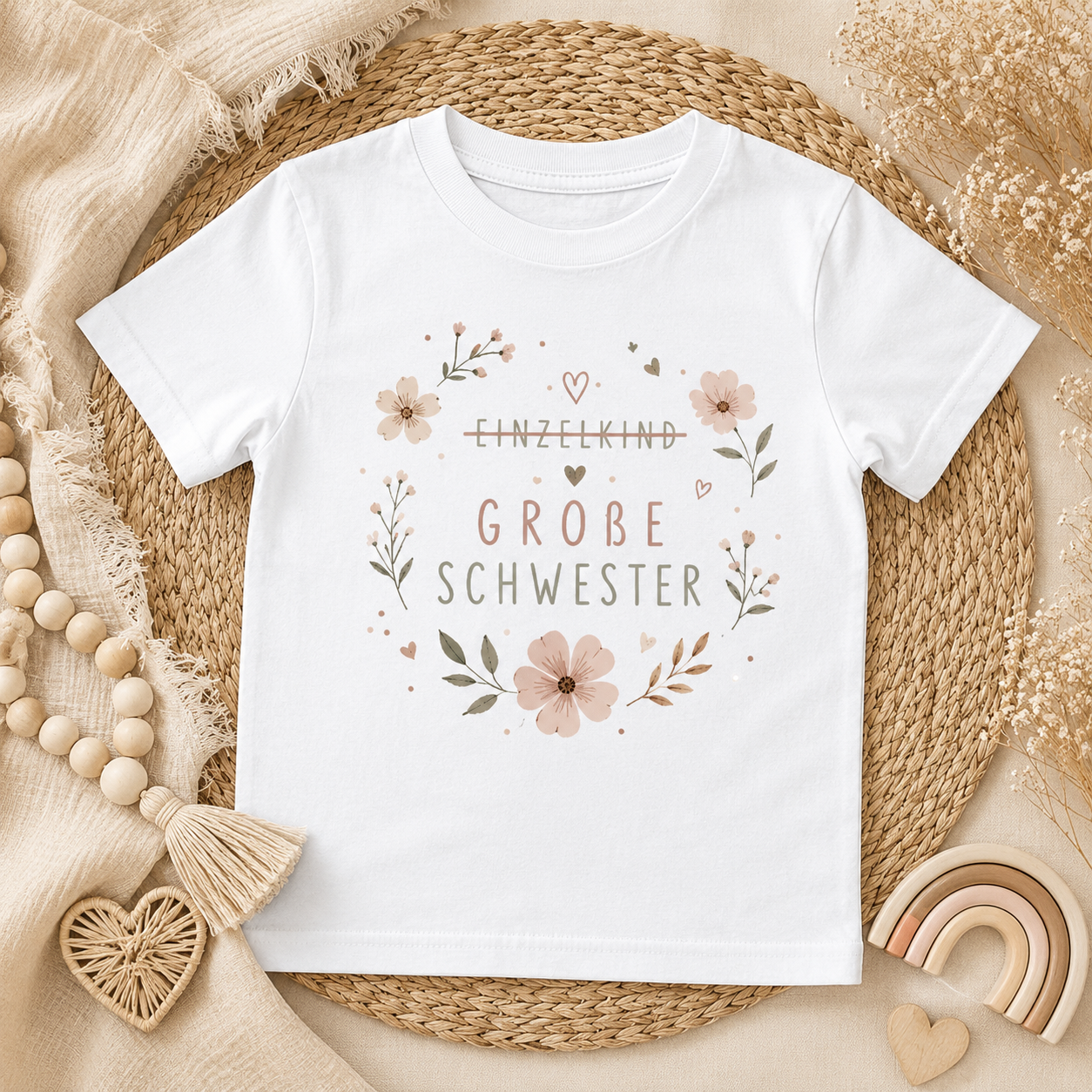 Große Schwester Shirt/ Schwangerschaft verkünden/ Geschwistershirt