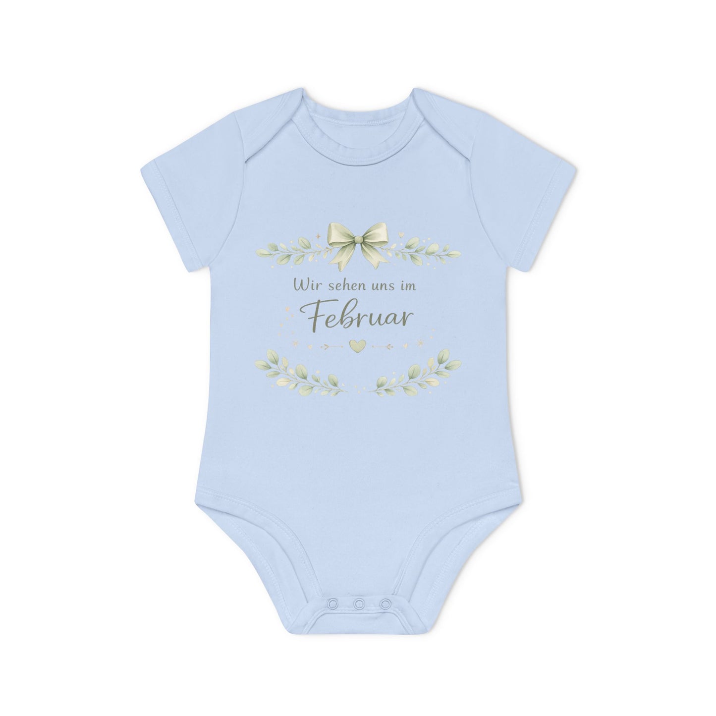 Personalisierter Babybody Schwangerschaftsverkündung | Wir sehen uns im| Baby Announcement | Schwangerschaft verkünden | Baby Ankündigung