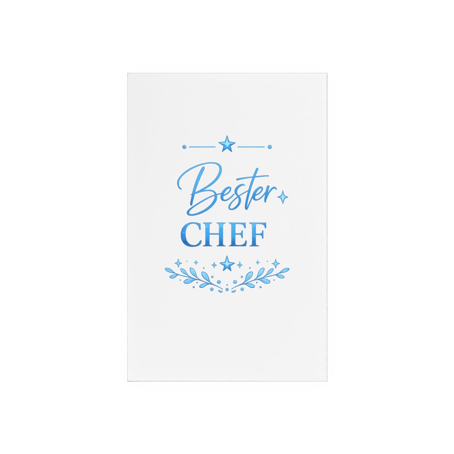 Bester Chef Acryl Schild