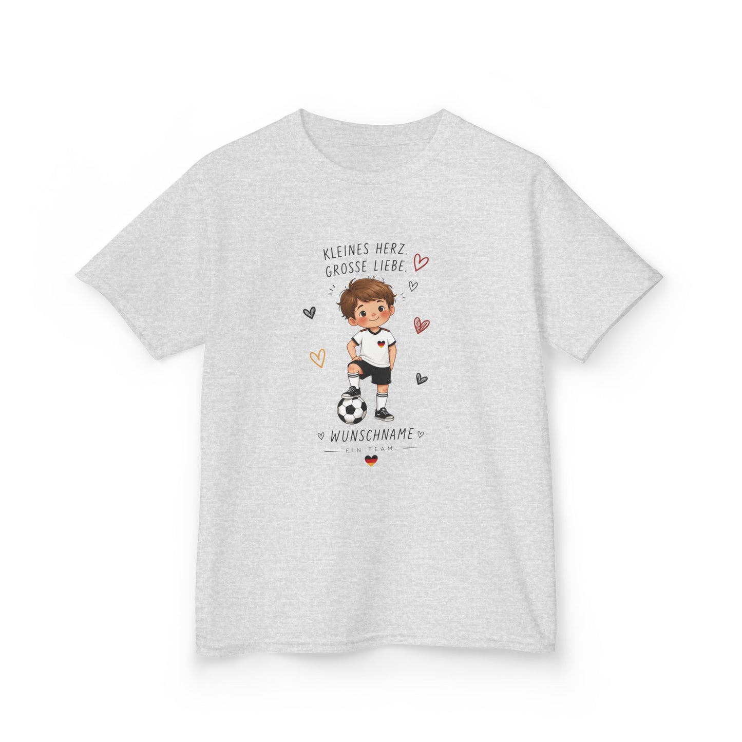 Personalisiertes Fußball Kinder T-Shirt WM 2026 | Wunschname Shirt Junge | Deutschland Fan Shirt Kinder  | Fußball Geschenk Kind