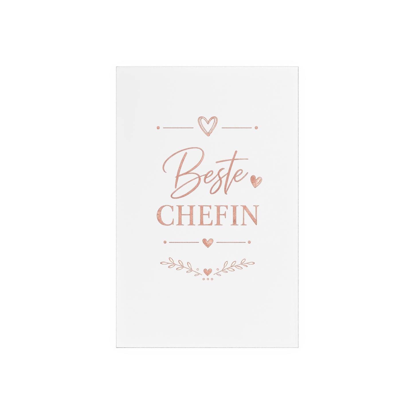 Acryl Schild Beste Chefin