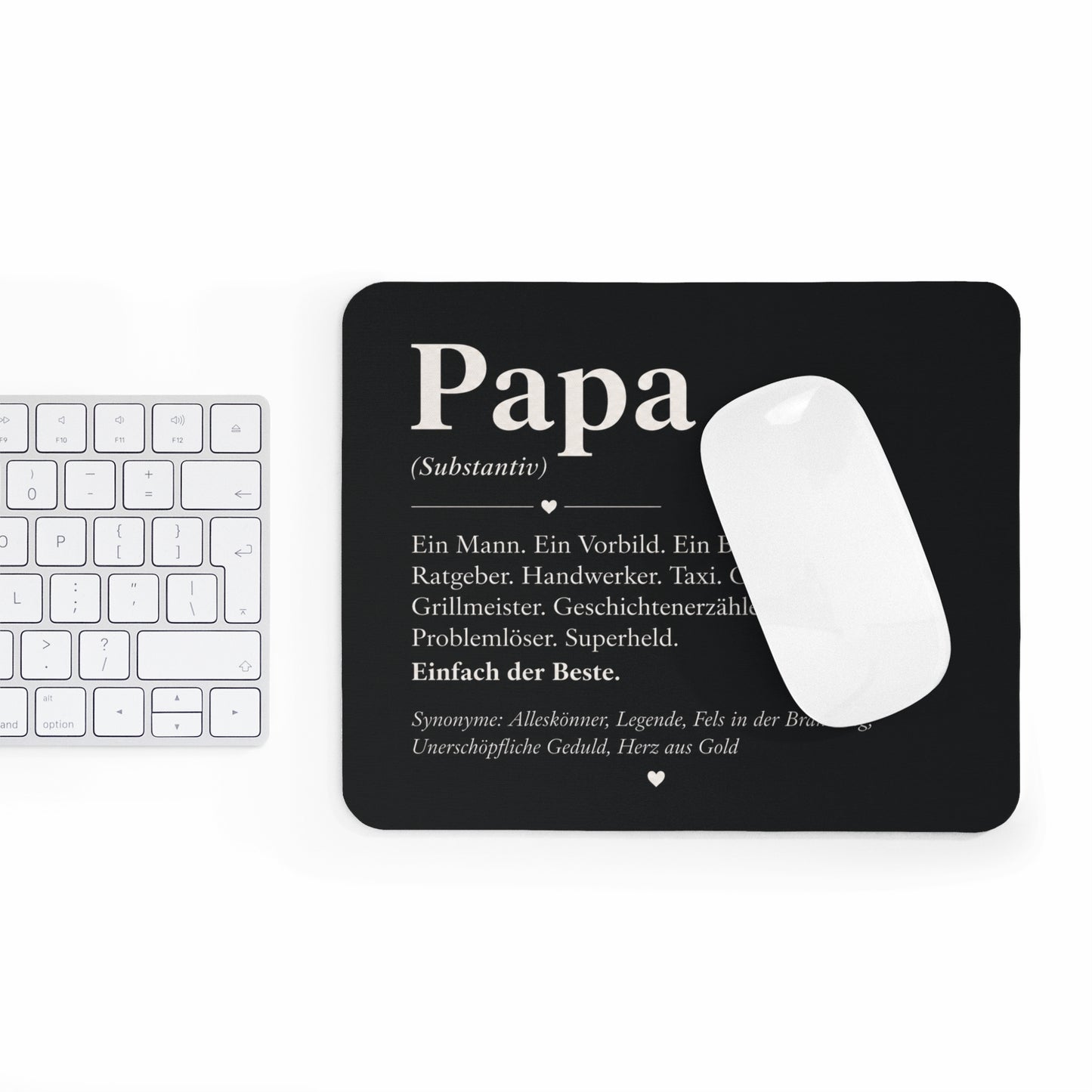 Papa Definition Mauspad | Persönliches Geschenk für Papa | Vatertag | Geburtstag Papa | Papa Geschenkidee
