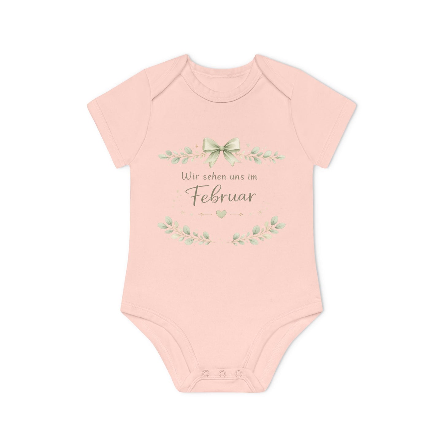 Personalisierter Babybody Schwangerschaftsverkündung | Wir sehen uns im| Baby Announcement | Schwangerschaft verkünden | Baby Ankündigung