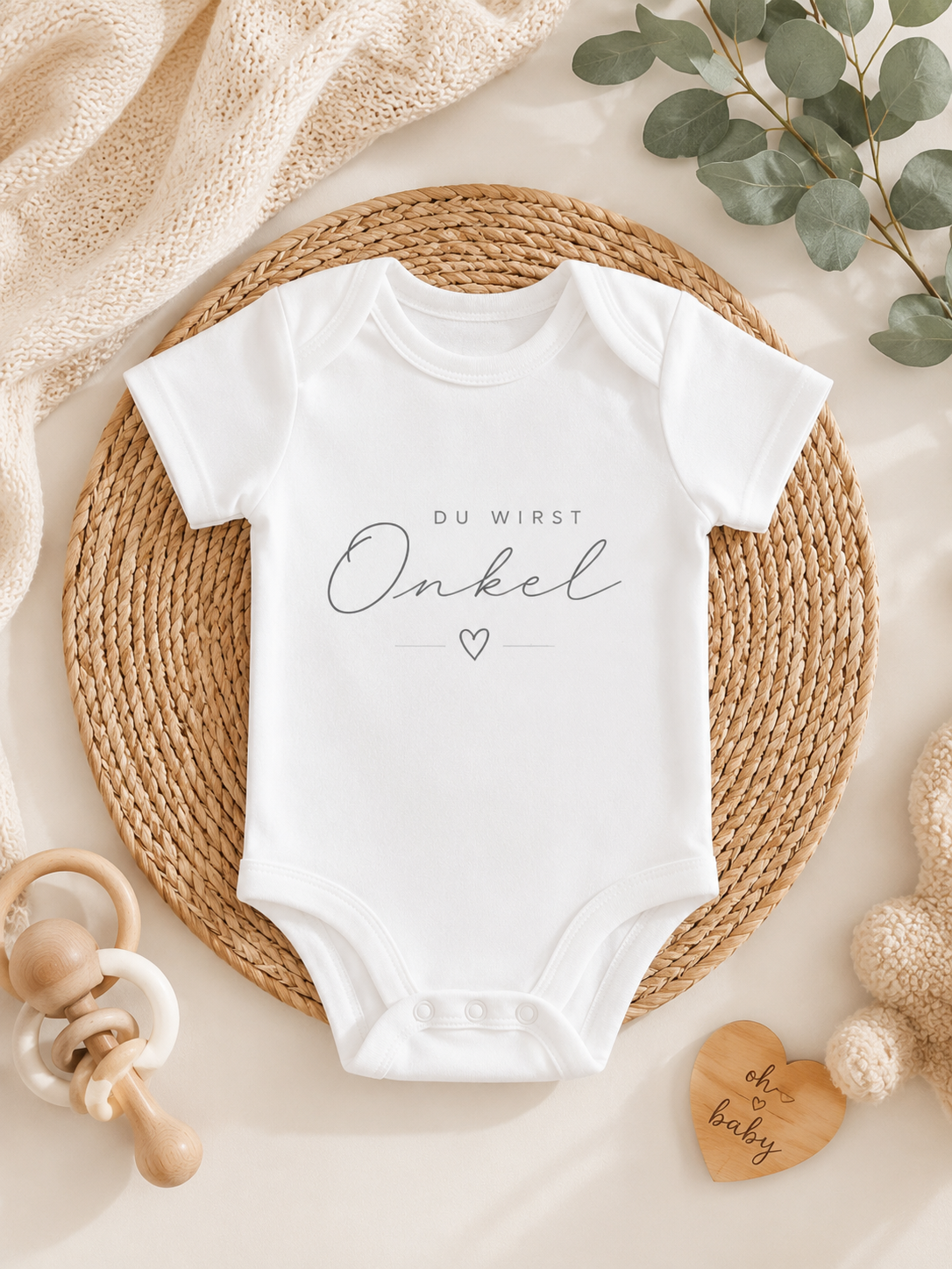 Du wirst Onkel | Babybody Schwangerschaft verkünden