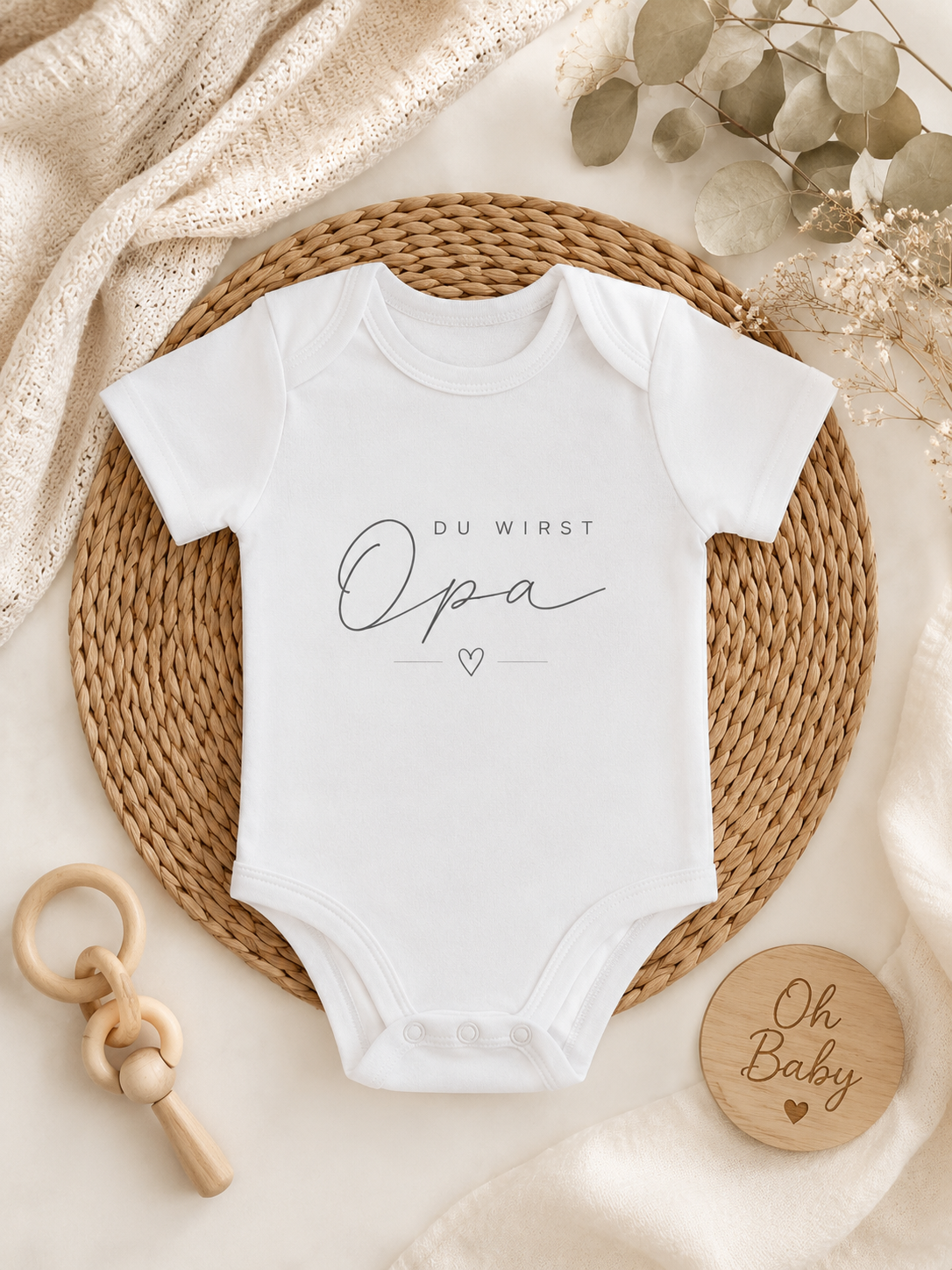 Du wirst Opa | Babybody Schwangerschaft verkünden
