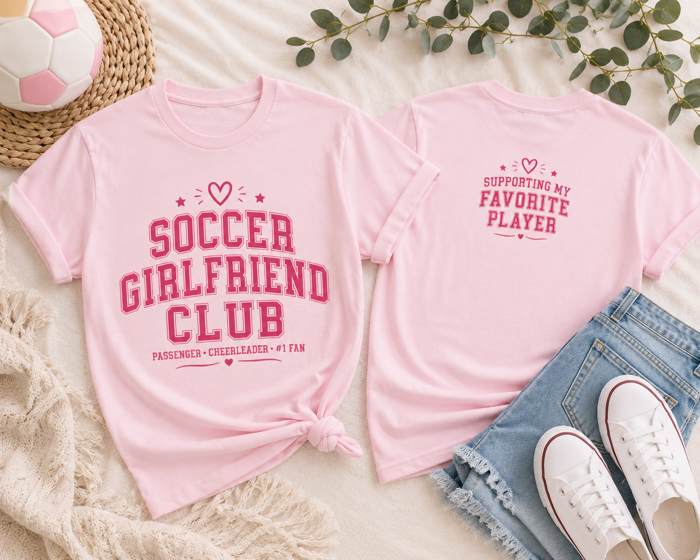 Soccer Girlfriend Club Shirt