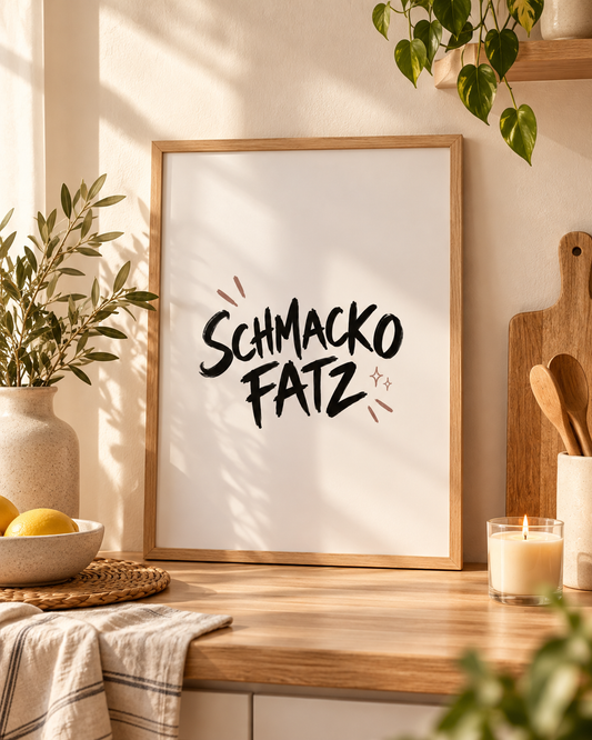 Schmackofatz - Küchenposter