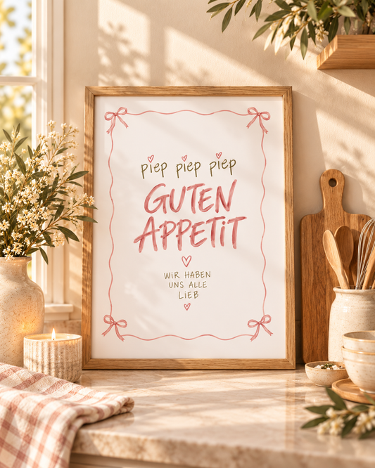Piep Piep Piep - Küchenposter