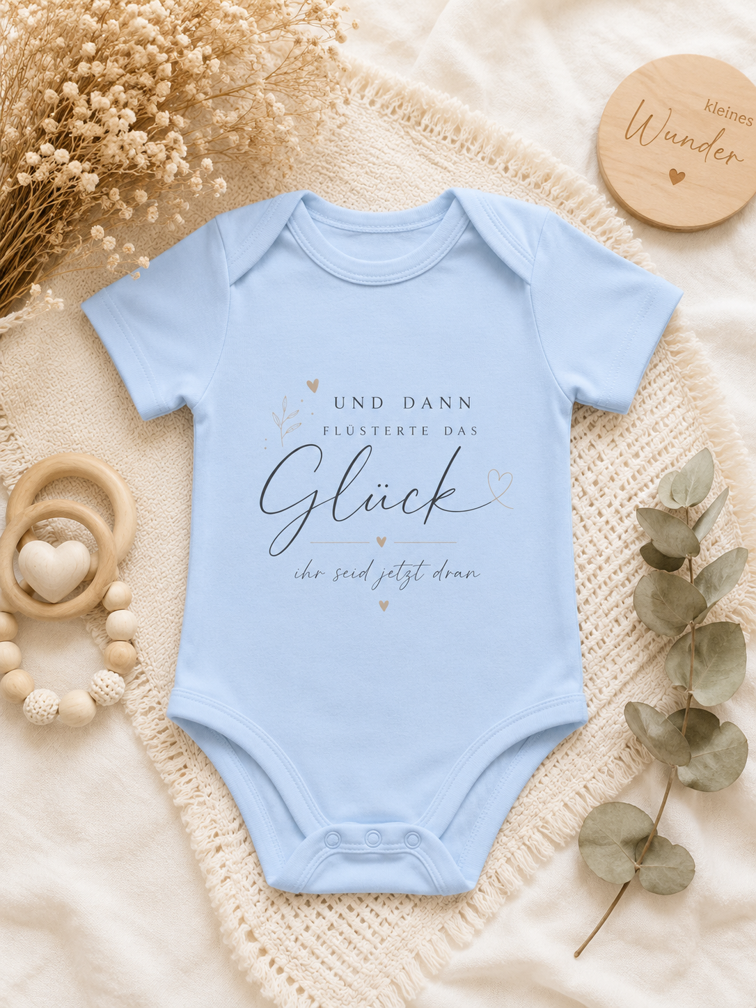 Und dann flüsterte das Glück ihr seid jetzt dran Babybody | Schwangerschaft verkünden