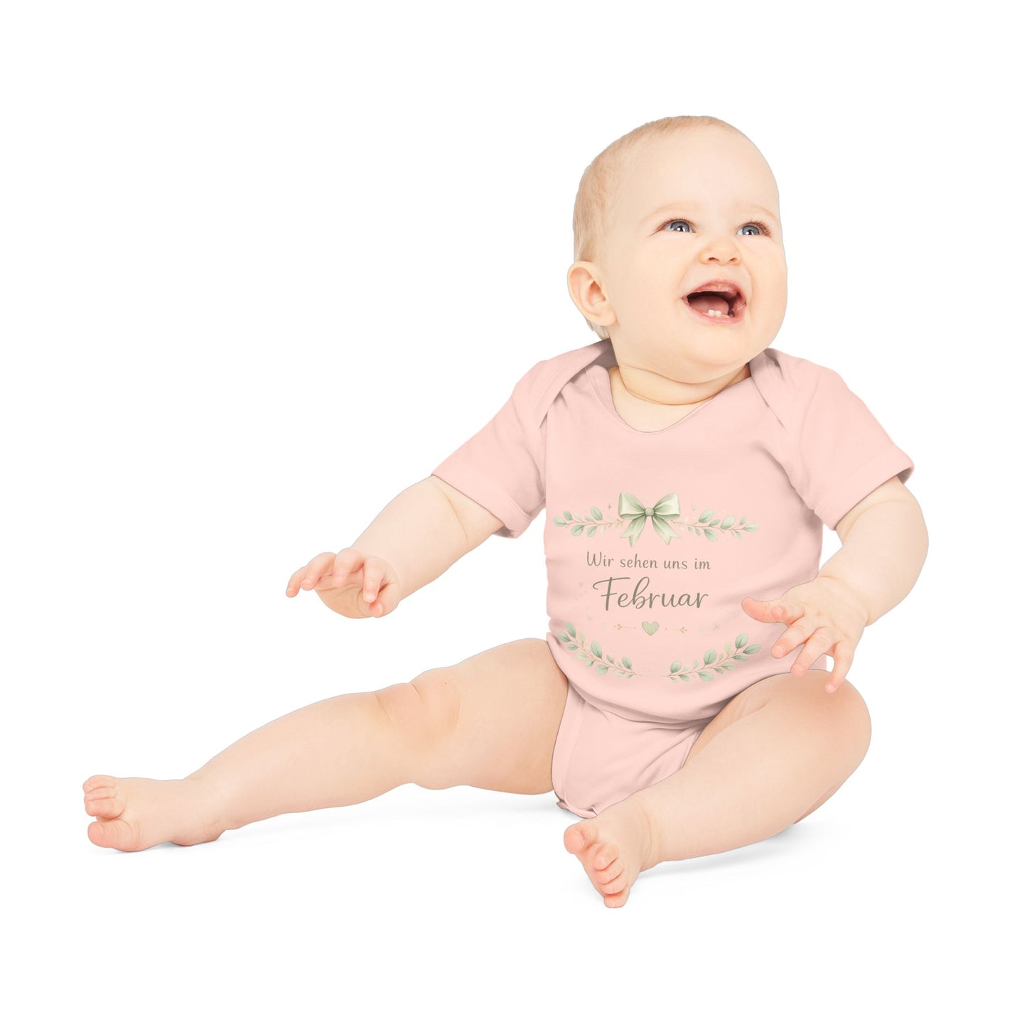Personalisierter Babybody Schwangerschaftsverkündung | Wir sehen uns im| Baby Announcement | Schwangerschaft verkünden | Baby Ankündigung
