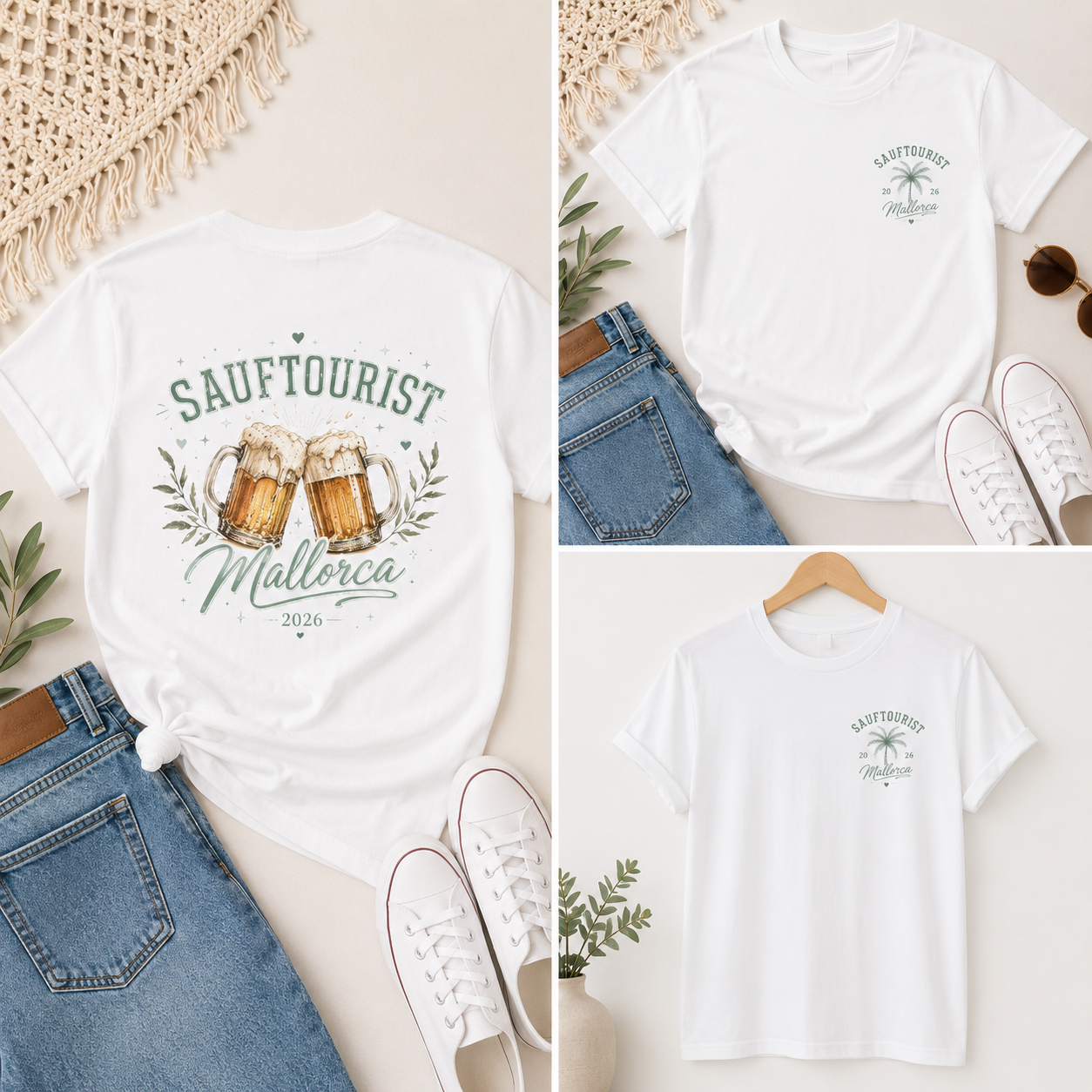 Sauftourist Mallorca 2026 Shirt