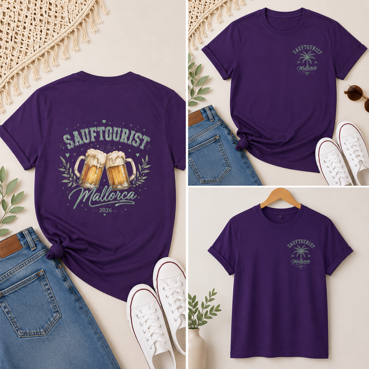 Sauftourist Mallorca 2026 Shirt