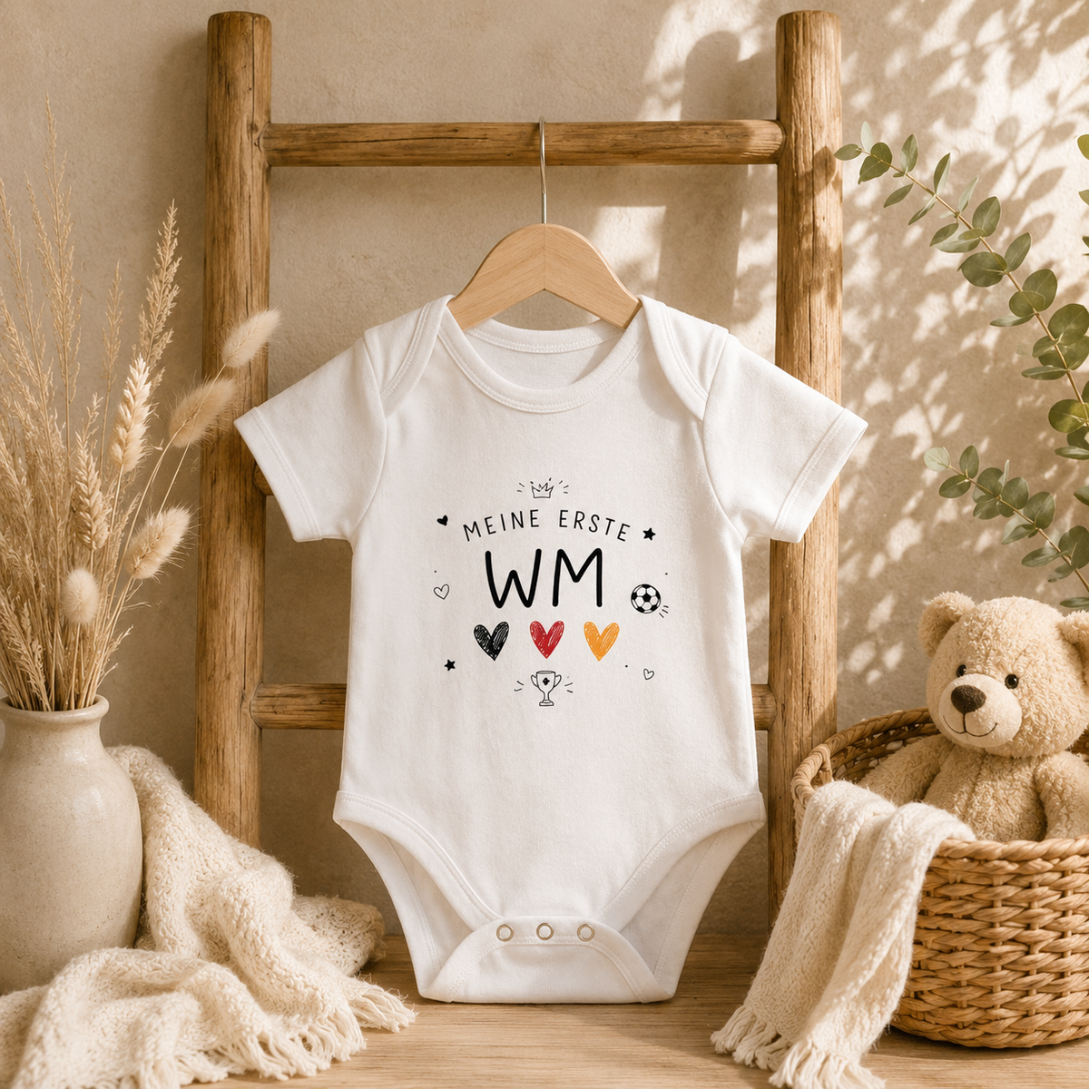 Meine erste WM Baby Body | Deutschland Baby Body
