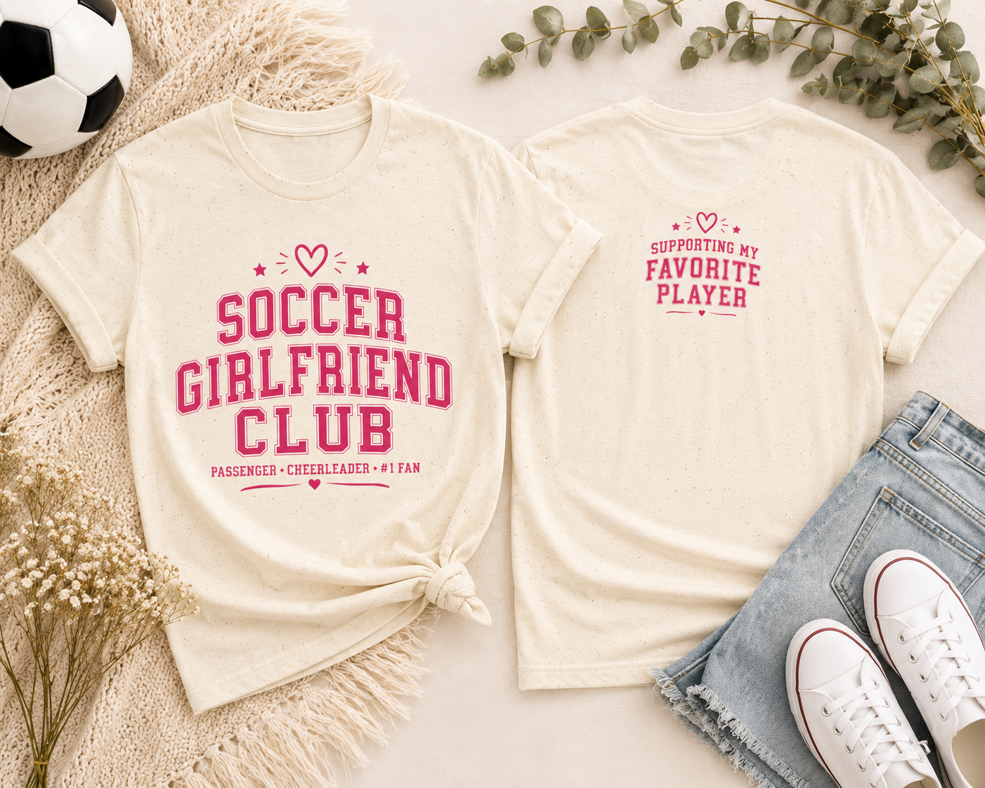 Soccer Girlfriend Club Shirt