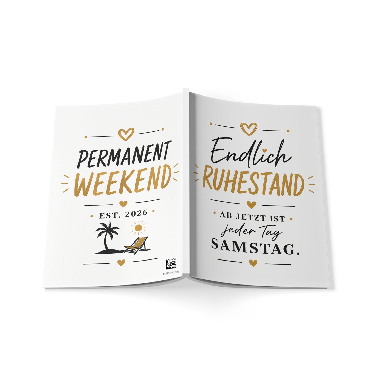 Endlich Ruhestand Notizbuch A5 | Softcover Notizbuch