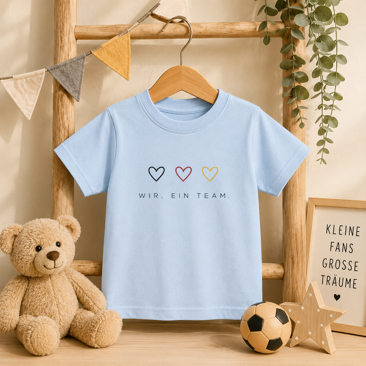 Kinder WM Shirt 2026 | Wir. Ein Team.