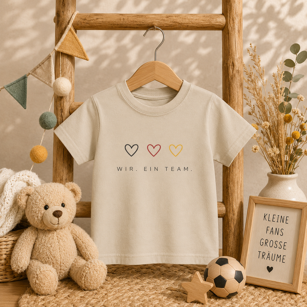 Kinder WM Shirt 2026 | Wir. Ein Team.