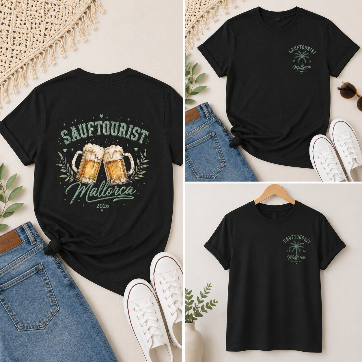 Sauftourist Mallorca 2026 Shirt
