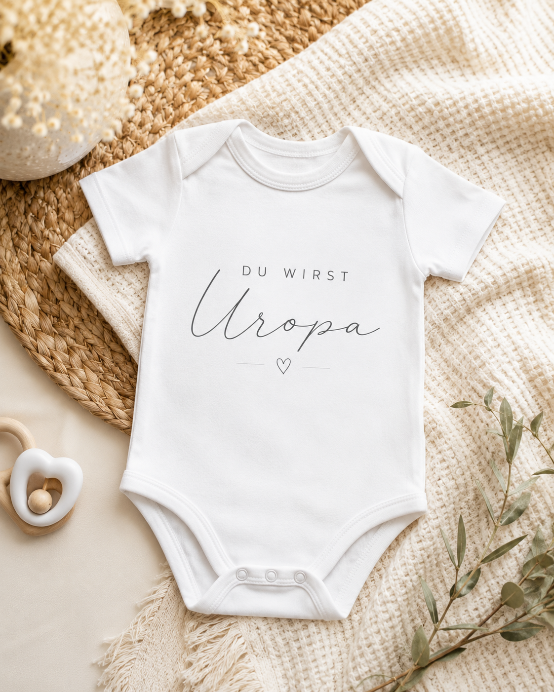 Du wirst Uropa Babybody | Schwangerschaft verkünden
