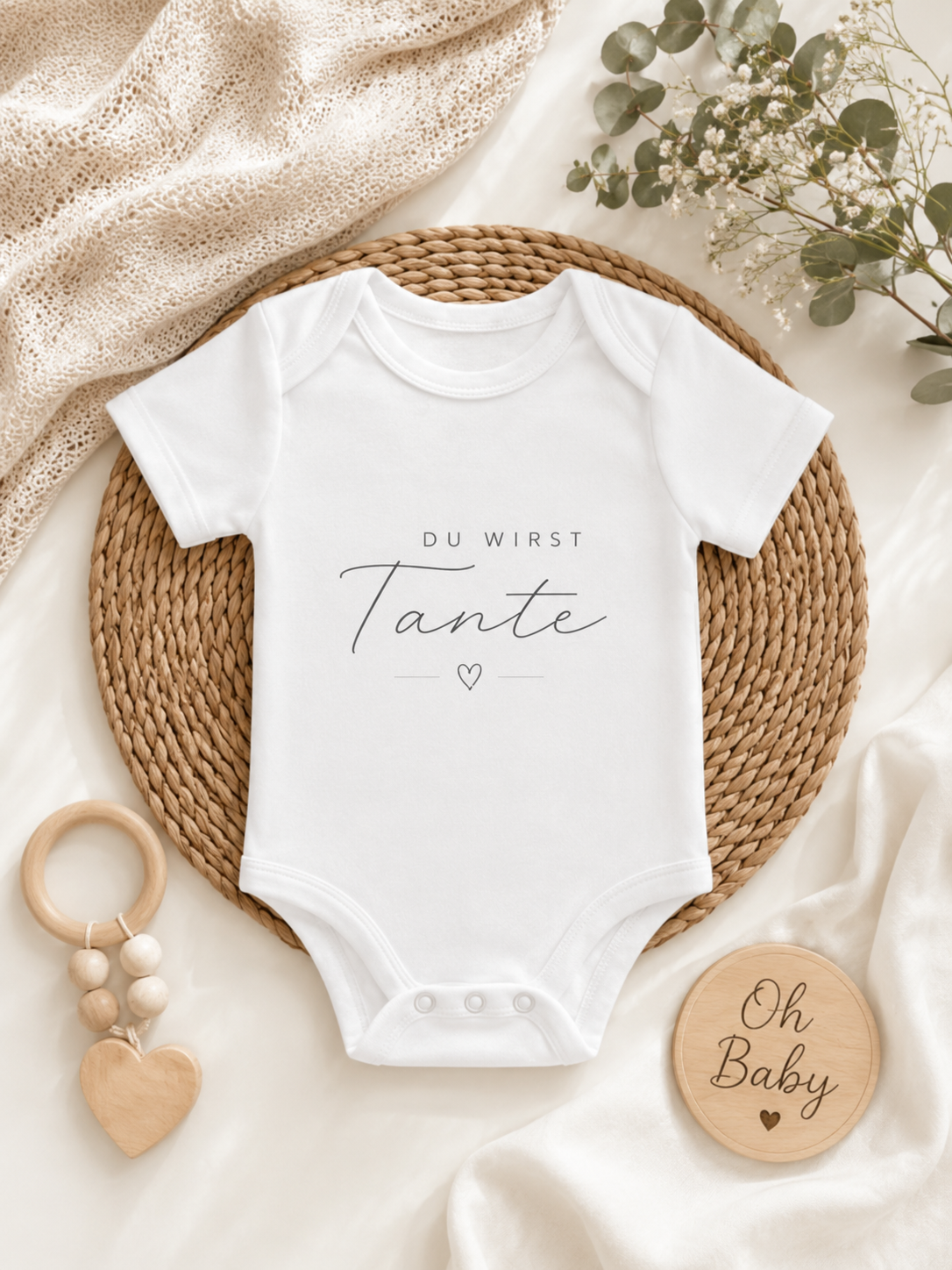 Du wirst Tante | Babybody Schwangerschaft verkünden