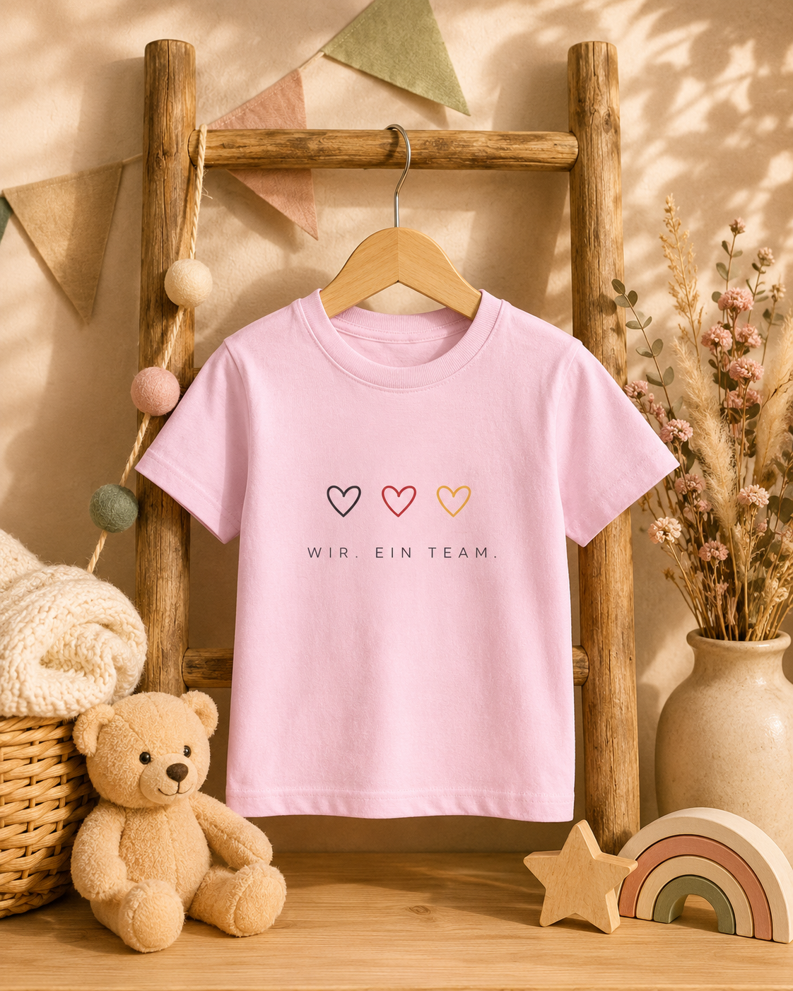 Kinder WM Shirt 2026 | Wir. Ein Team.